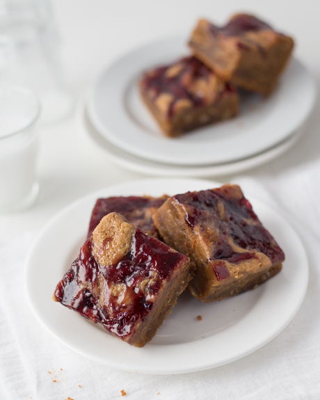 Peanut Butter and Jelly Bars