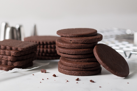 Chocolate Cutout Cookies