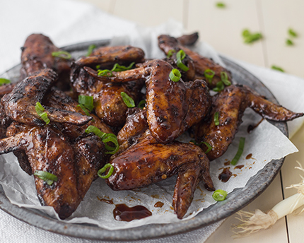 Asian Chicken Wings on the BBQ