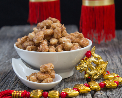 Candied Chinese Five Spice Peanuts