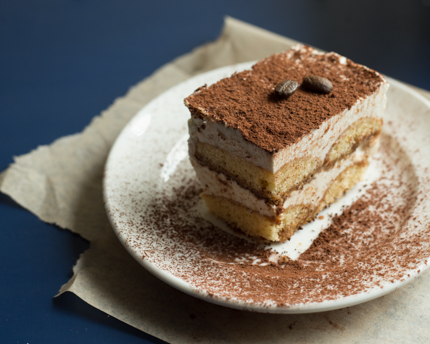 No-Bake Frozen Tiramisu