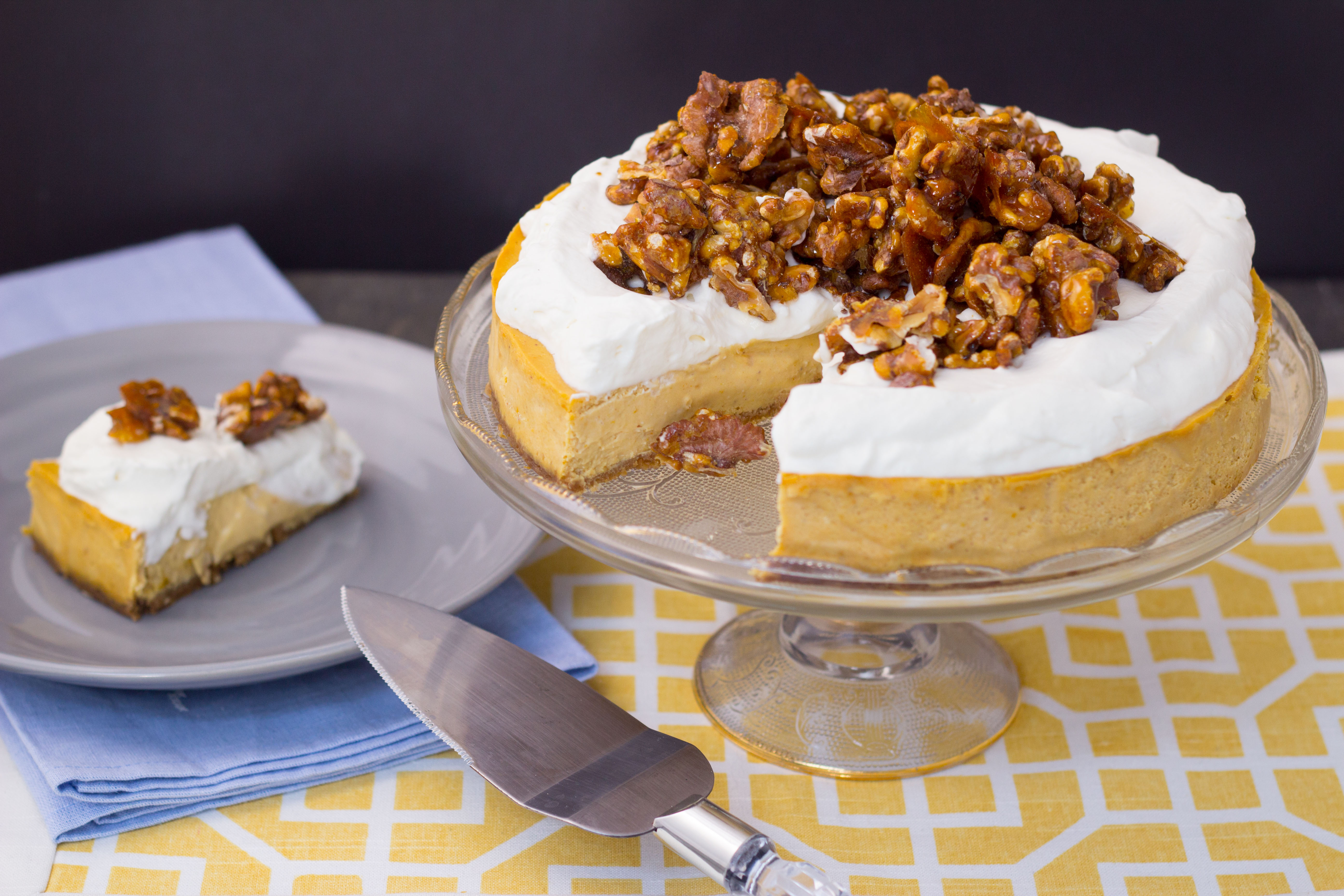 Maple Walnut Cheesecake