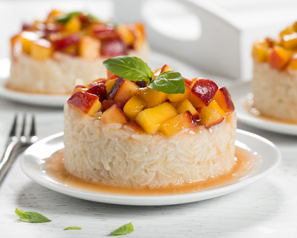  Ontario Peach Sticky Rice