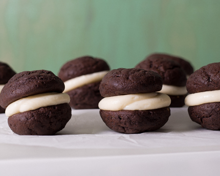 Mini Chocolate Whoopie Pies