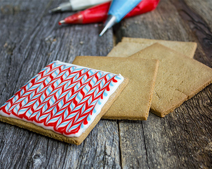 Royal Icing Tutorial: Marbling