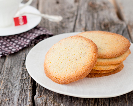 Lemon Coconut Tea Cookies