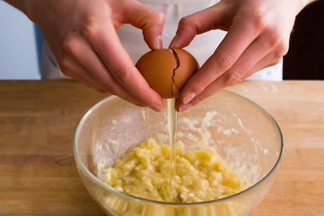 Egg for the Hummingbird cake