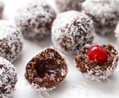 Cherry Snowballs