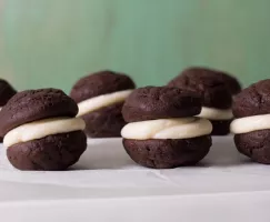 Mini Chocolate Whoopie Pies