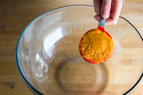 5. Add sweet potato to large bowl