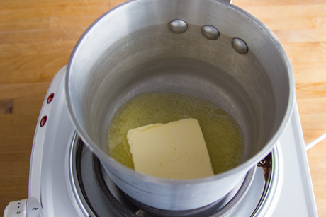 1. Melt butter